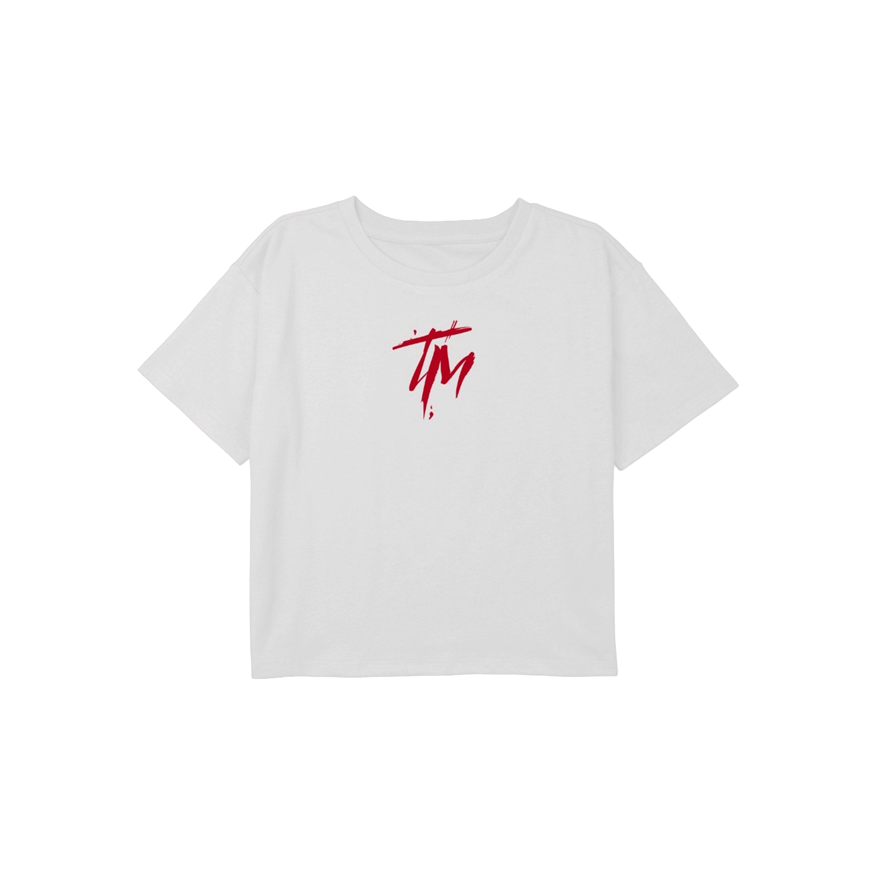 TIMMY'S ANGELS CROP TEE